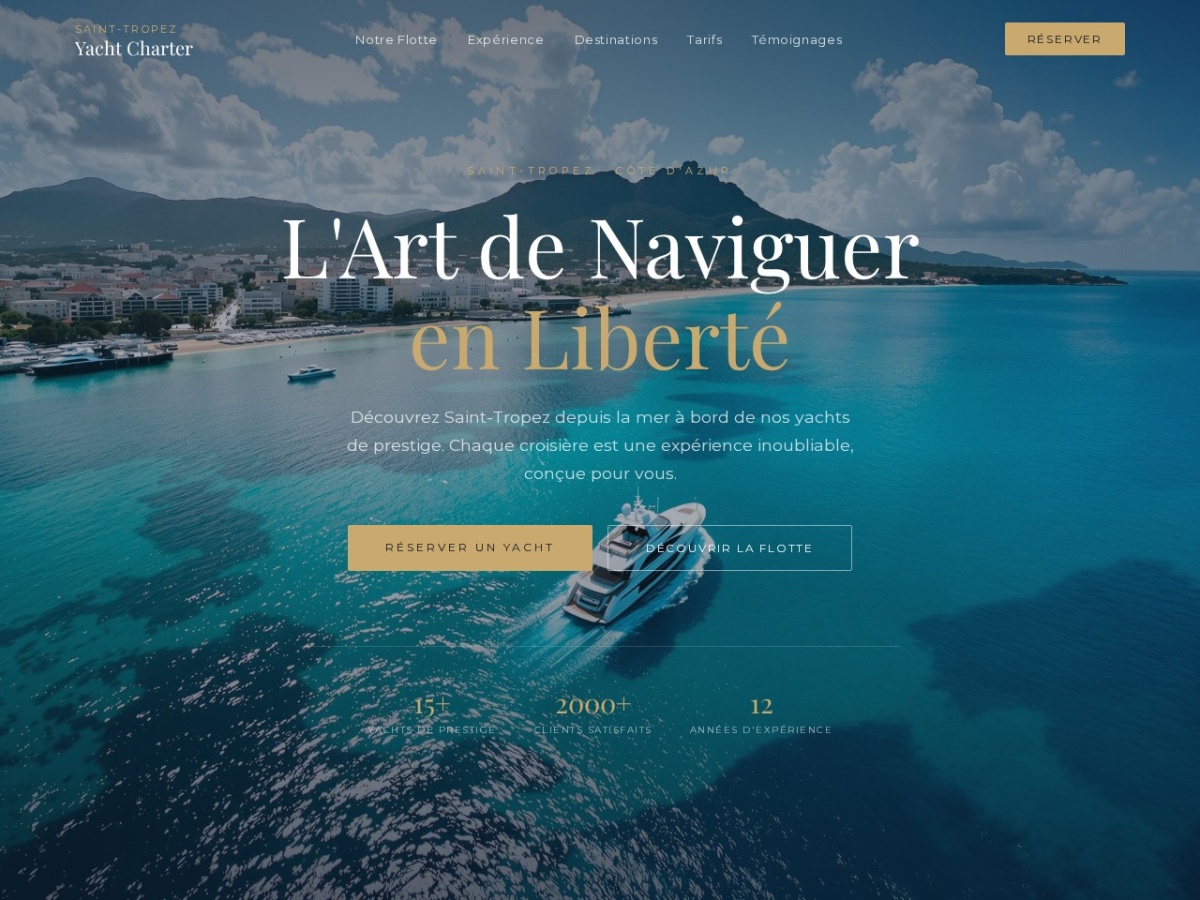 Yacht Saint-Tropez - Location de yachts de luxe